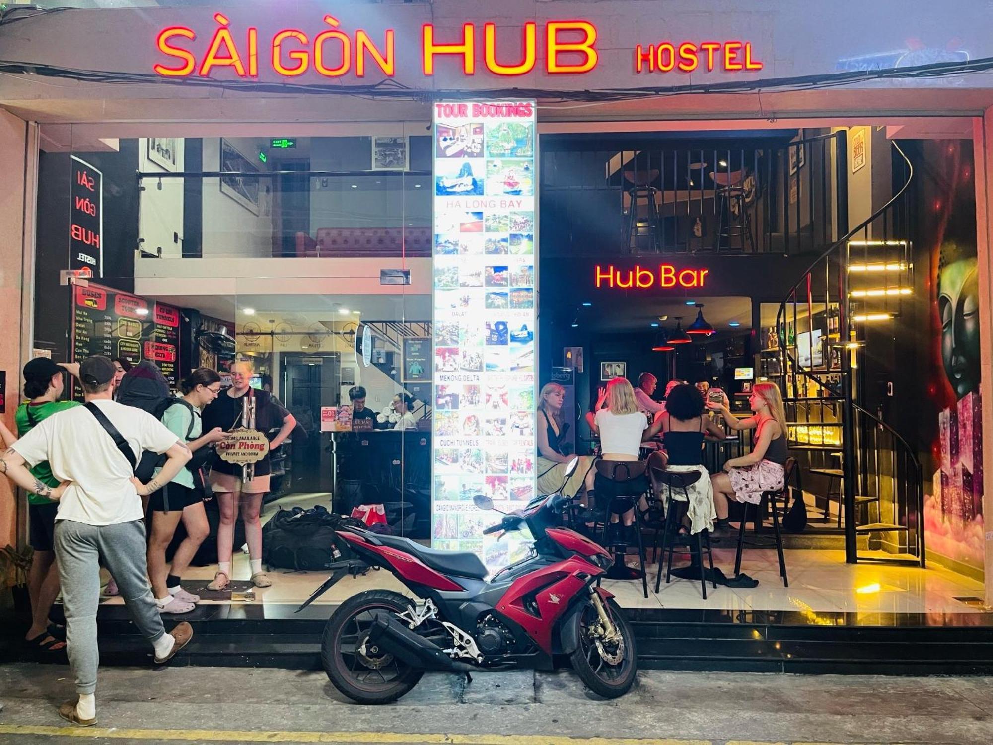 Saigon Hub Hostel Ho Şi Min Dış mekan fotoğraf