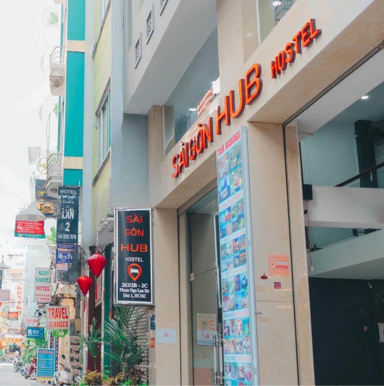 Saigon Hub Hostel Ho Şi Min Dış mekan fotoğraf