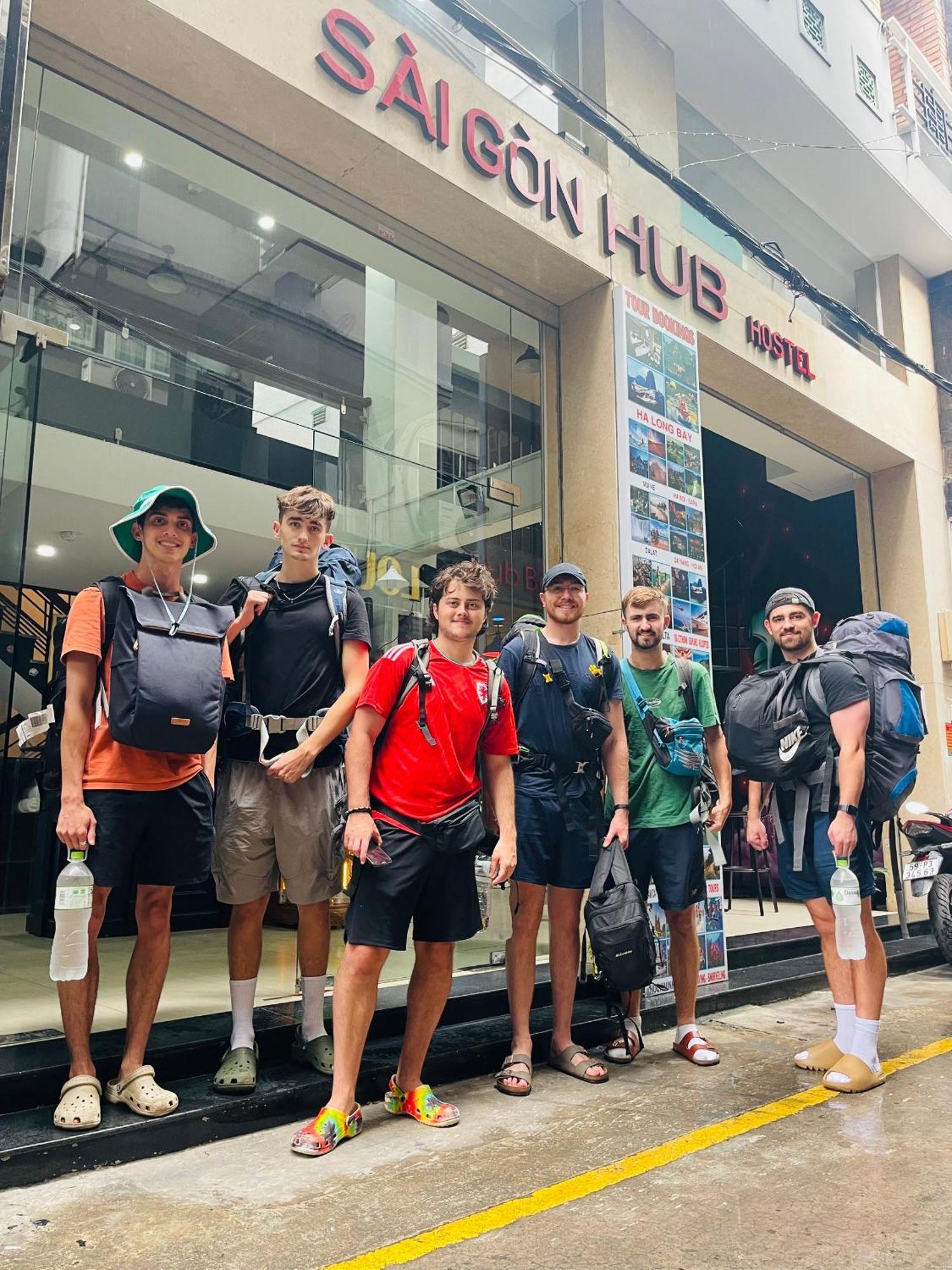 Saigon Hub Hostel Ho Şi Min Dış mekan fotoğraf