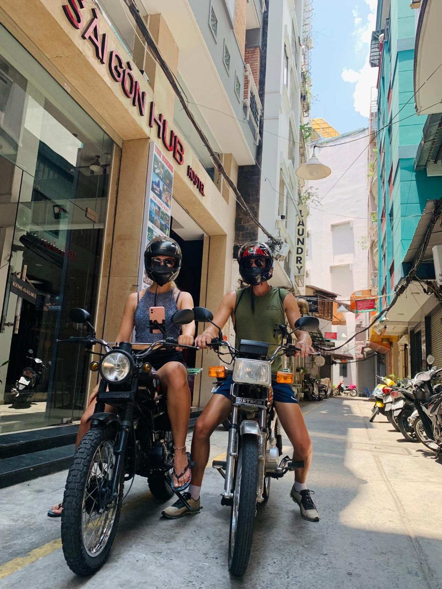 Saigon Hub Hostel Ho Şi Min Dış mekan fotoğraf