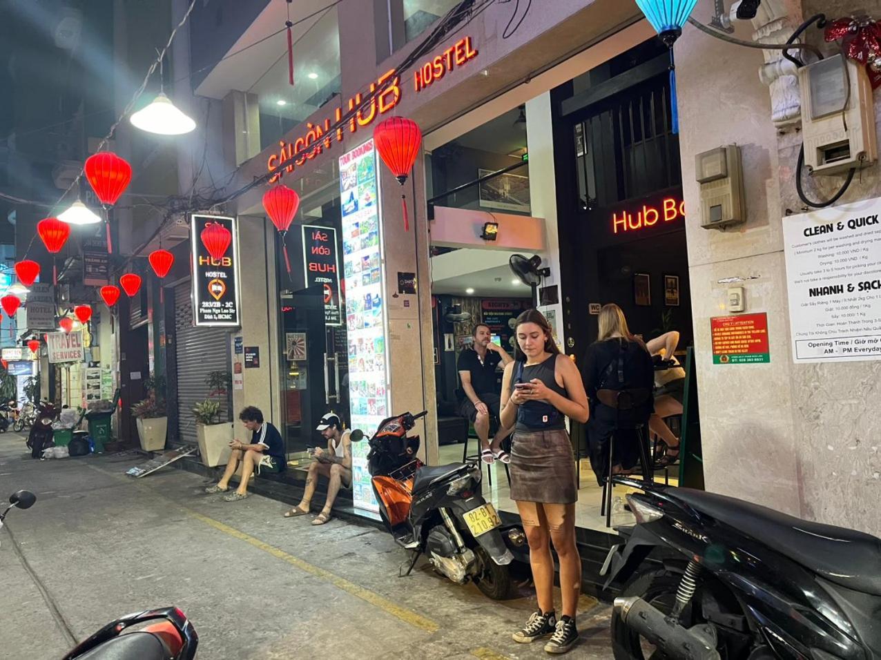 Saigon Hub Hostel Ho Şi Min Dış mekan fotoğraf