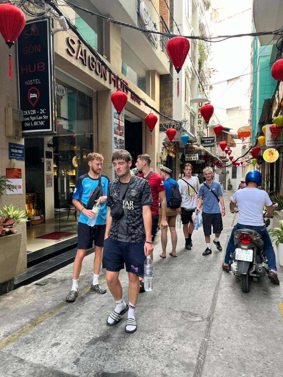 Saigon Hub Hostel Ho Şi Min Dış mekan fotoğraf